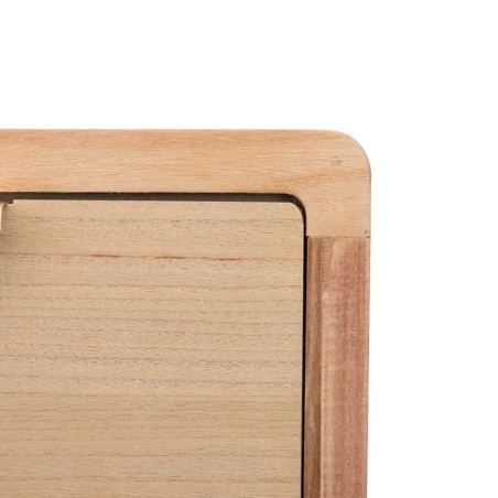 comoda madera natural 3 cj. 80x40x82 cm