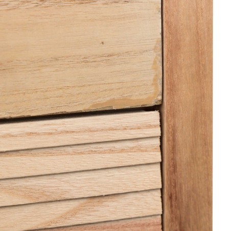 comoda madera natural 1p.-4 cj. 80x40x82 cm