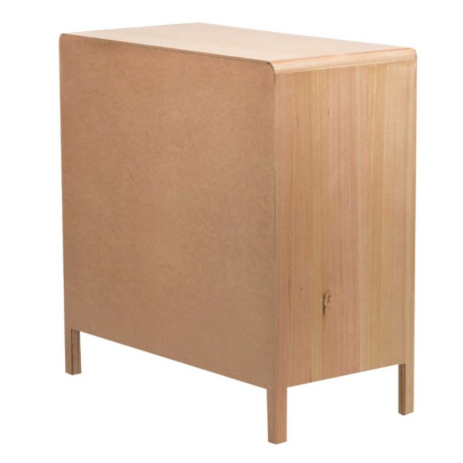 comoda madera natural 1p.-4 cj. 80x40x82 cm comoda madera natural 1p.-4 cj. 80x40x82 cm