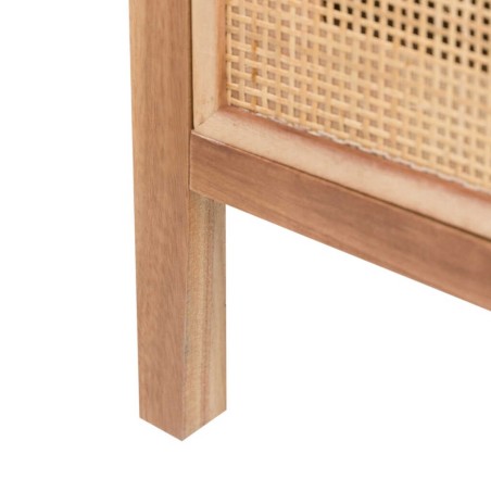 comoda madera natural 1p.-4 cj. 80x40x82 cm