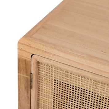 mueble tv madera natural 120x40x50 cm 2