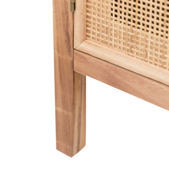 mueble tv madera natural 120x40x50 cm