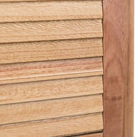 consola madera natural 110x30x78 cm