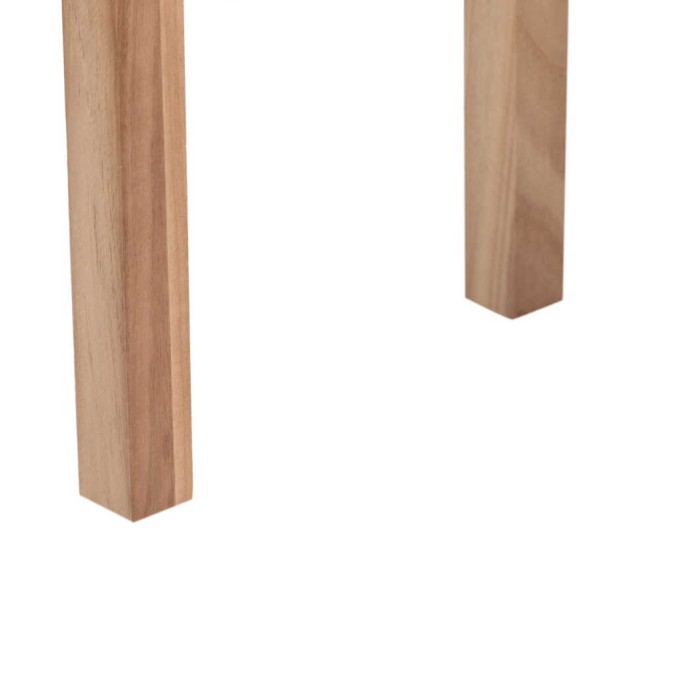 consola madera natural 110x30x78 cm