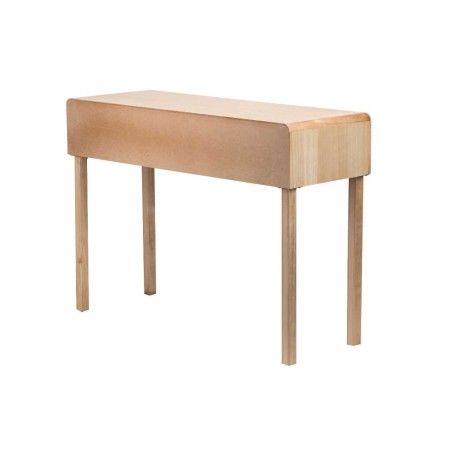 escritorio madera natural 110x40x78 cm