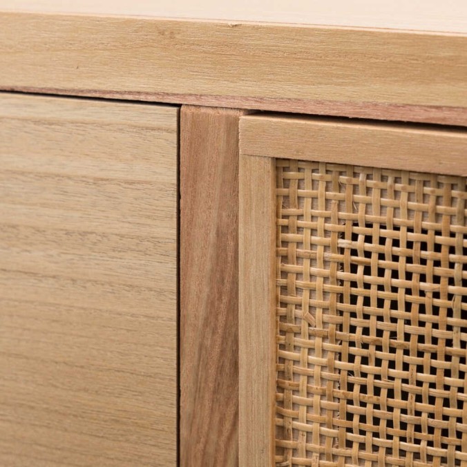 escritorio madera natural 110x40x78 cm