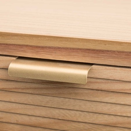 escritorio madera natural 110x40x78 cm