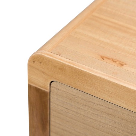 zapatero madera natural 80x30x107 cm