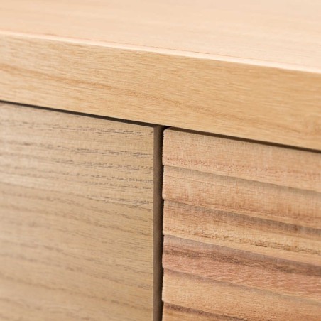 zapatero madera natural 80x30x107 cm