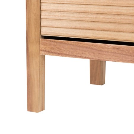 zapatero madera natural 80x30x107 cm