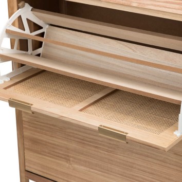 zapatero madera natural 80x30x107 cm 2