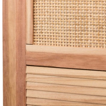cabecero madera natural 160x120x3,5 cm 2