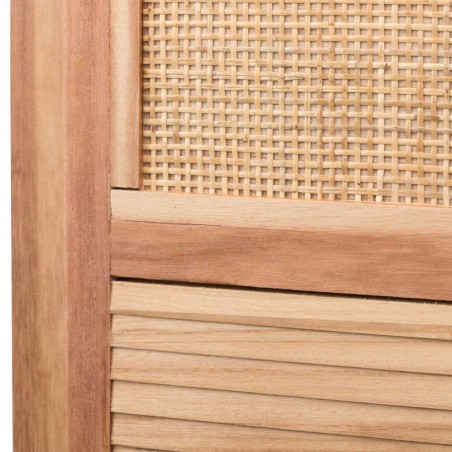 cabecero madera natural 160x120x3,5 cm