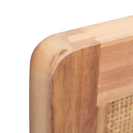 cabecero madera natural 160x120x3,5 cm