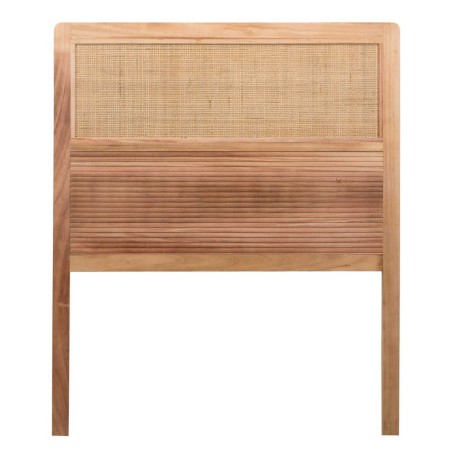 cabecero madera natural 100x120x3,5 cm