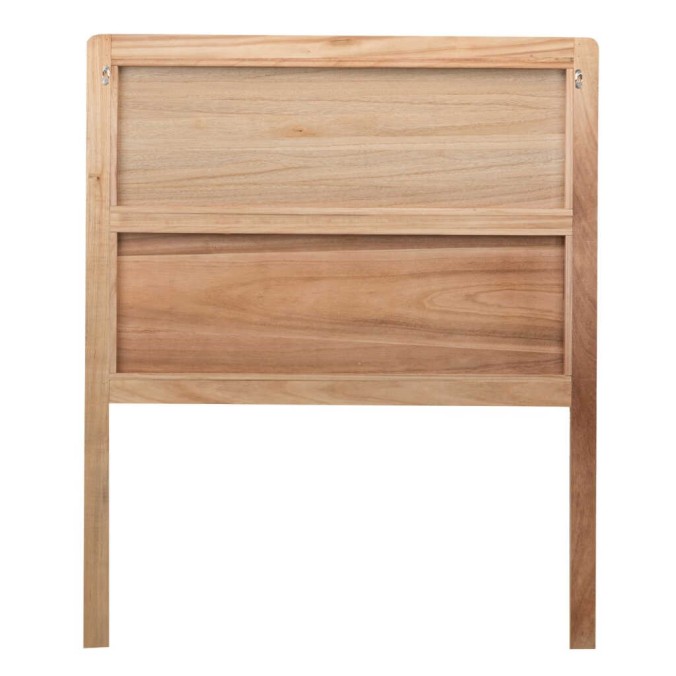 cabecero madera natural 100x120x3,5 cm