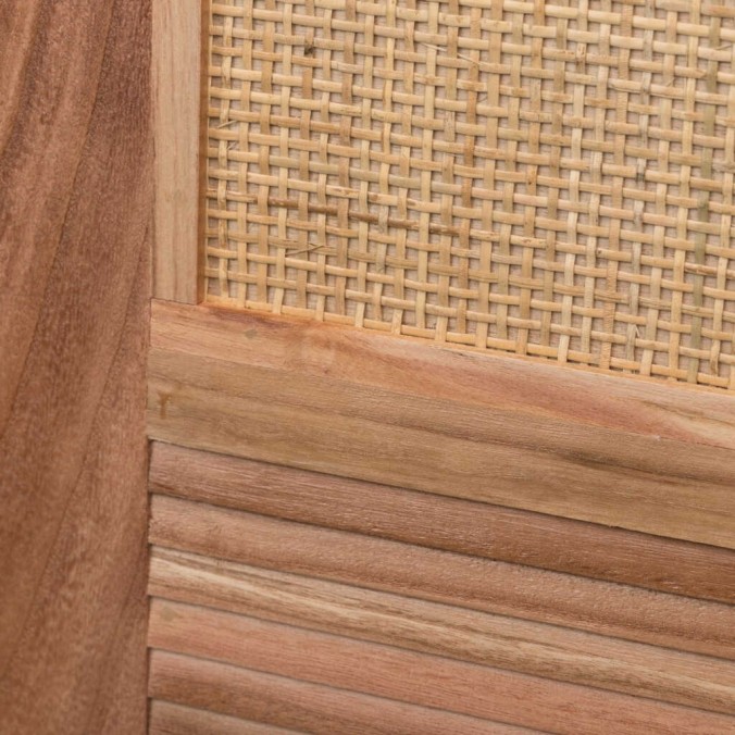 cabecero madera natural 100x120x3,5 cm