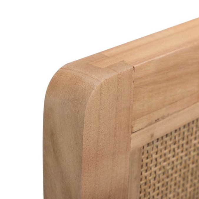 cabecero madera natural 100x120x3,5 cm