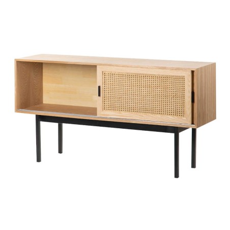 aparador rejilla c/ puertas correderas 140x38x75cm