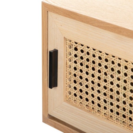 consola rejilla puertas correderas 120x30x75 cm