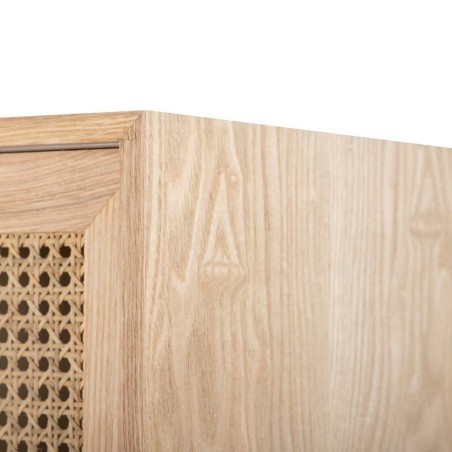 cabinet rejilla c/ puertas deslizante 76x40x154 cm