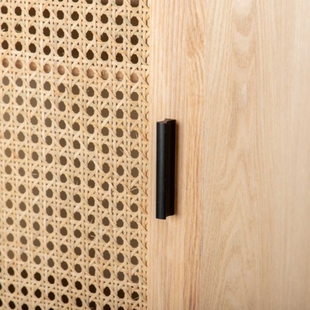 cabinet rejilla c/ puertas deslizante 76x40x154 cm