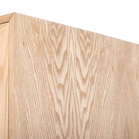 cabinet madera con ratán 42x50x180 cm