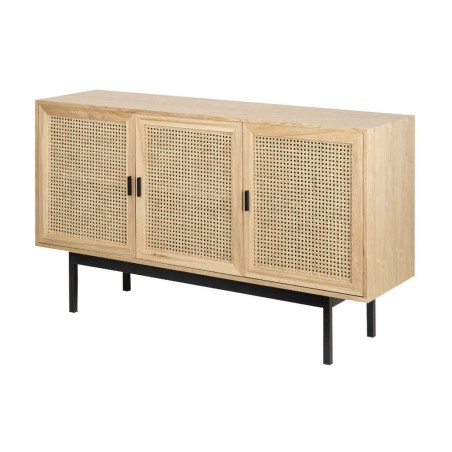 aparador 3 puertas rejilla 140x40x85 cm