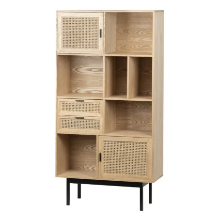 librero rejilla 90x35x175 cm