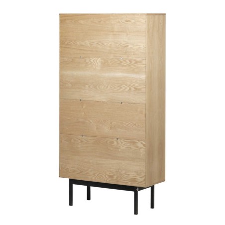 librero rejilla 90x35x175 cm