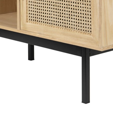 librero rejilla 90x35x175 cm