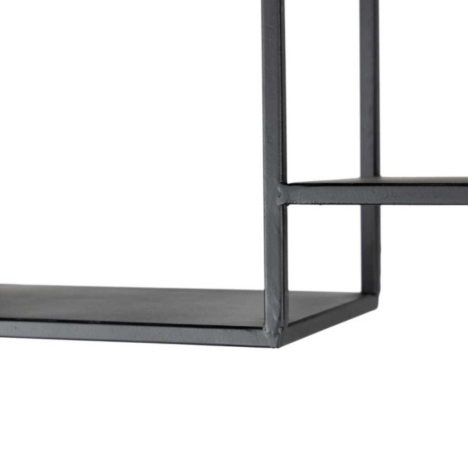 estanteria madera/hierro 80x26x171 cm