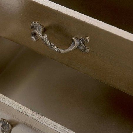 mesita madera champagne 45x34x69