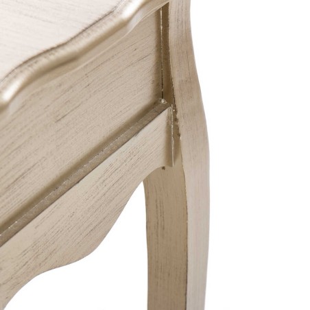 mesita madera champagne 45x34x69 cm