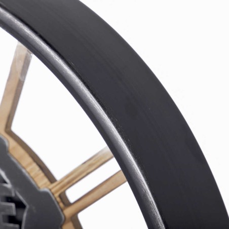 reloj pared metal / cristal  60x8x60 cm