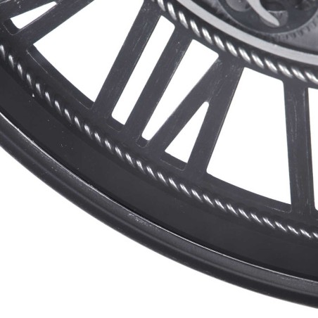 reloj pared metal / cristal 60x8x60 cm