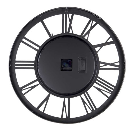 reloj pared metal / cristal 60x8x60 cm