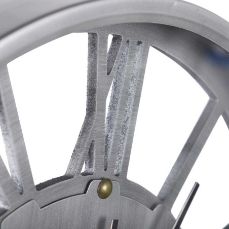 reloj pared metal / cristal 60x8x60 cm