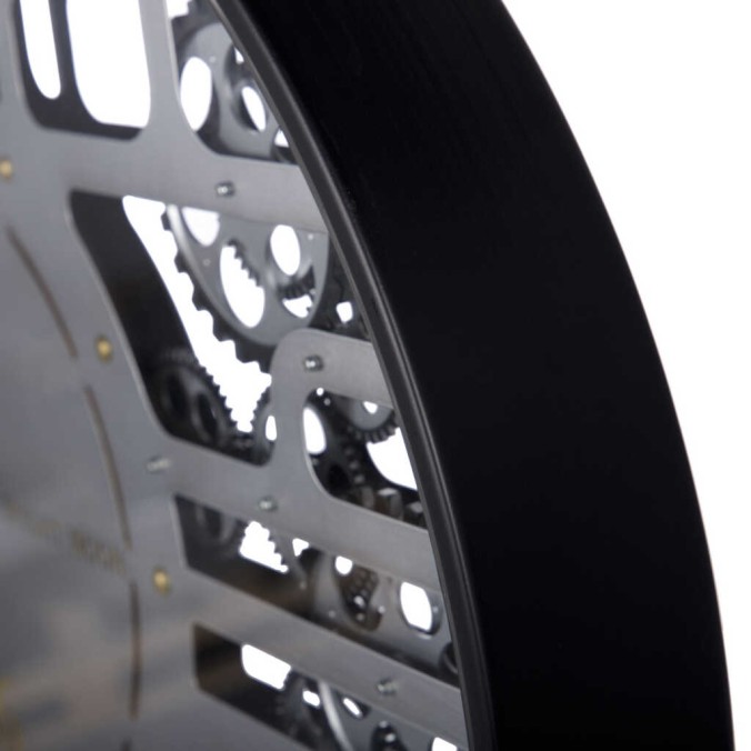 reloj pared metal / cristal 60x8x60 cm reloj pared metal / cristal 60x8x60 cm