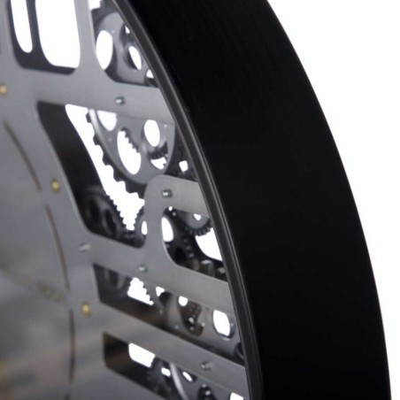 reloj pared metal / cristal 60x8x60 cm