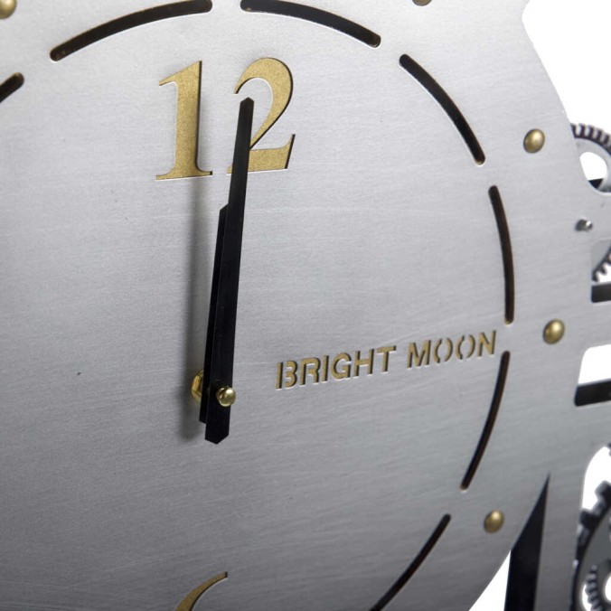 reloj pared metal / cristal 60x8x60 cm reloj pared metal / cristal 60x8x60 cm