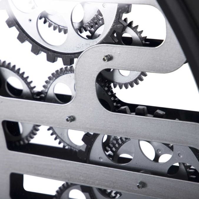 reloj pared metal / cristal 60x8x60 cm reloj pared metal / cristal 60x8x60 cm