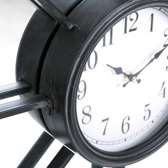 reloj metal 80x9x80 cm