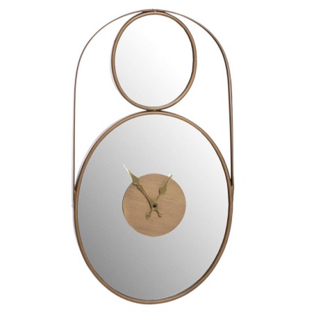 reloj pared metal / mdf 37x3,5x69 cm