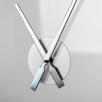 reloj pared metal / cristal 60x6x60 cm 2