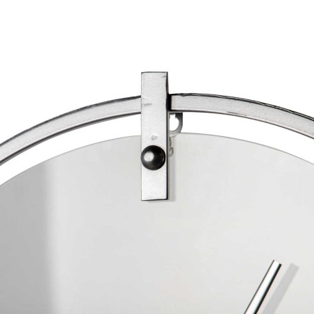 reloj pared metal / cristal 60x6x60 cm
