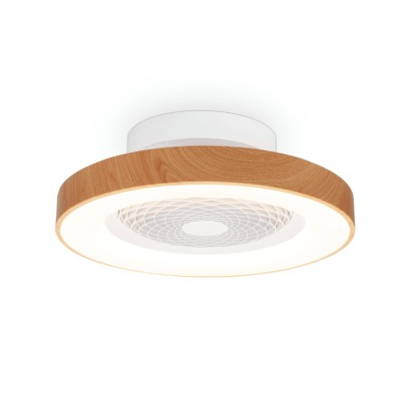 Ventilador de techo con luz LED Tibet Wood MINI