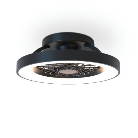 Ventilador de techo con luz LED Tibet black MINI