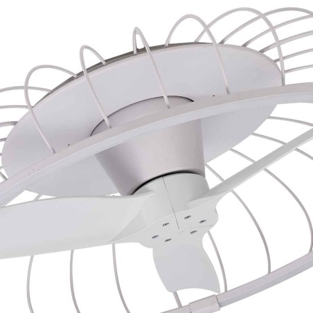 Ventilador de techo NATURE blanco 79cm luz led