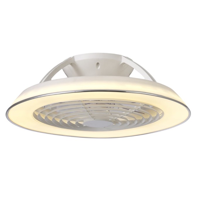 Ventilador de techo Samoa blanco con luz led